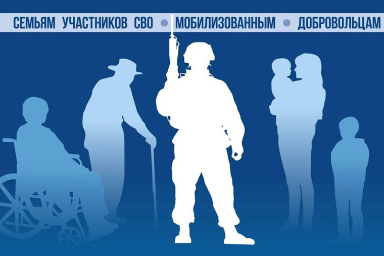 Поддержка участников специальной военной операции и членов их семей. Поддержка участников специальной военной операции и членов их семей.